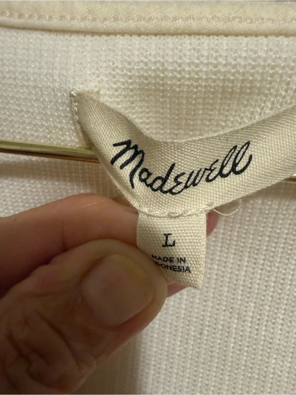 Madewell large size